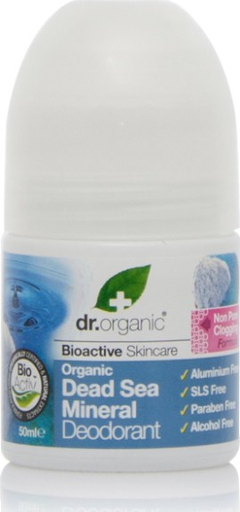 Dr.Organic Dead Sea Minerals Roll-On 50ml