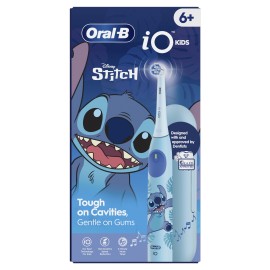 Oral-B iO Disney Stitch Επαναφορτιζόμενη Ηλεκτρική Οδοντόβουρτσα Κεφαλή Οδοντόβουρτσας 1τεμ & Θήκη Ταξιδίου από 6+ ετών