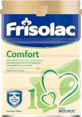 FRISOLAC COMFORT MILK 400GR NEW