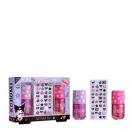 Air Val Kuromi Nail Polish Dup 7ml & Stickers