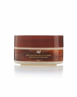 Anaplasis Body Butter Multi-Vitamin Chocolate Mousse - Ενυδάτωση & Σύσφιξη Σώματος Με Μαύρη Πεύκη, Ρόδι & Ελαιόλαδο 200ml