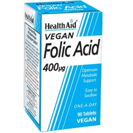 Health Aid Folic Acid 400μg 90tabs
