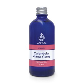 Camoil Calendula Ylang Ylang Sensual Massage Oil Έλαιο για Χαλαρωτικό Μασάζ 100ml
