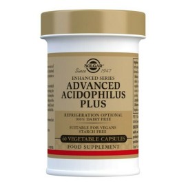 Solgar Advanced Acidophilus Plus Προβιοτικά 60 φυτικές κάψουλες