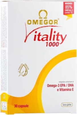 Uga Omegor Vitality 1000 για τη Φυσιολογική Λειτουργία της Καρδιάς 30 κάψουλες