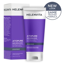 Helenvita Atopure Skin Emulsion Γαλάκτωμα Για Δέρμα Με Τάση Προς Ατοπία 200ml