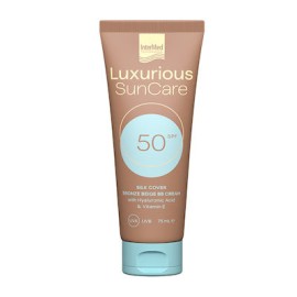 Intermed Luxurious Sun Care Αδιάβροχη Αντηλιακή Κρέμα Προσώπου SPF50 με Χρώμα Bronze Beige 75ml