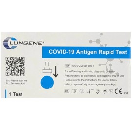 Clongene Lungene Covid-19 Rapid Test Ρινικό 1τμχ