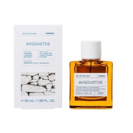 Korres Avgoustos Eau De Toilette Ανδρικό Άρωμα με Νότες Μανταρινιού, Λεβάντας & Περγαμόντου 50ml