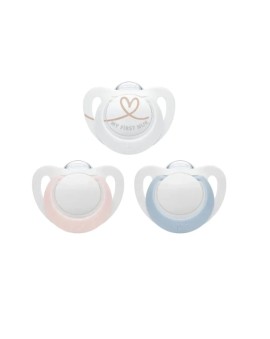 Nuk Star Ορθοδοντική Πιπίλα Latex 0-6m 1τμχ