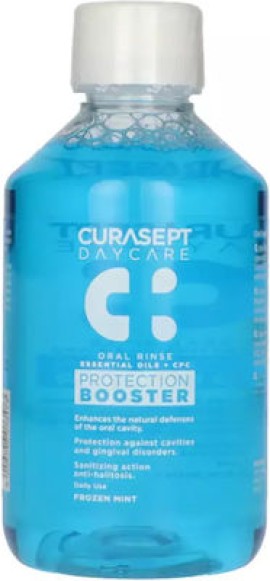 Curasept Daycare Protection Booster Frozen Mint Στοματικό Διάλυμα για Καθημερινή Χρήση 500ml