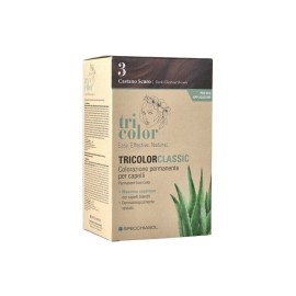 Specchiasol Tricolor Φυτική Βαφή Μαλλιών Χωρίς Αμμωνία Natural Color 3/0 (Καστανό σκούρο)