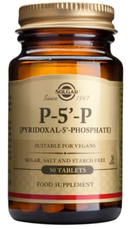 Solgar Pyridoxal 5 Phos 50mg 50 Ταμπλέτες