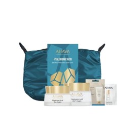 Ahava Promo Set Hyaluronic Acid 24ωρη Ενυδατική Κρέμα 50ml & Κρέμα Ματιών 15ml & Scrub Προσώπου 8ml & Δείγμα Ορού 2ml