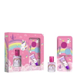 Air Val Eau My Unicorn Eau De Toilette σε κουτί για κορίτσια 30ml (Παλέτα Σκιών + Lip Gloss)