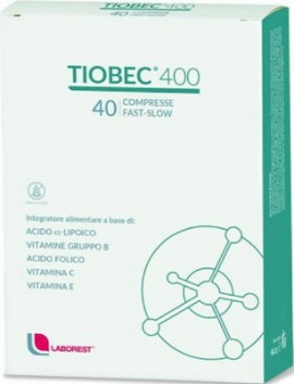 Tiobec 400 Συμπλήρωμα Διατροφής για το οξειδωτικό στρες & το νευρικό σύστημα 40caps