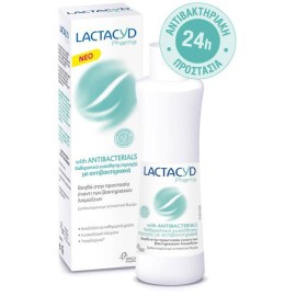 Lactacyd Pharma With Antibacterials Καθαριστικό Ευαίσθητης Περιοχής Με Αντιβακτηριακά 250ml