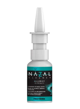Frezyderm Nazal Cleaner Allergy (0,9% Nacl) Υπέρτονο Αλατούχο Διάλυμα Κατά της Αλλεργικής Ρινίτιδας 30ml