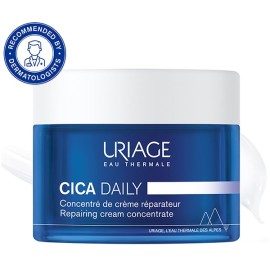 Uriage Cica Daily Repairing Cream Concentrate Επανορθωτική Κρέμα Προσώπου 50ml
