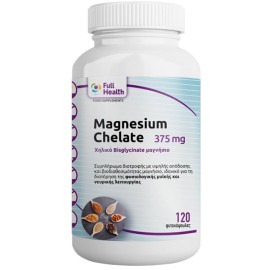 Full Health Magnesium Chelate 375mg 120vcaps