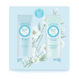 Perlier White Musk Set Shower Cream 250ml & Moisturizing Body Cream 250ml