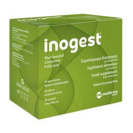 Inogest 30 Φακελίσκοι Συμπλήρωμα Διατροφής για γυναίκες με σύνδρομο πολυκυστικών ωοθηκών