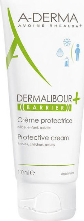 A-Derma Dermalibour+ Barrier Protective Cream Προστατευτική Κρέμα Για Δερματικούς Ερεθισμούς 100ml
