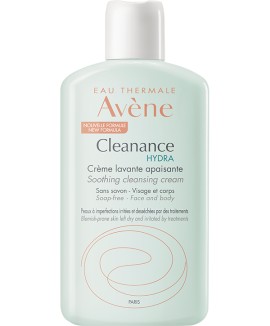 Avene Cleanance Hydra Soothing Cleansing Cream Κρέμα Καθαρισμού Προσώπου Για Δέρμα Υπό Ξηραντική Αγωγή 200ml