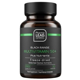 Pharmalead Black Range Multivitamin 50+ Plus Nutrients  30veg.tabs