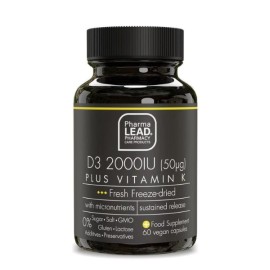 Pharmalead Black Range D3 2000IU Plus Vitamin K 60veg.caps
