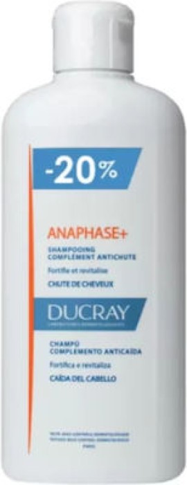 Ducray Anaphase+ Shampoo Σαμπουάν Κατά Της Τριχόπτωσης 400ml (Sticker -20%)