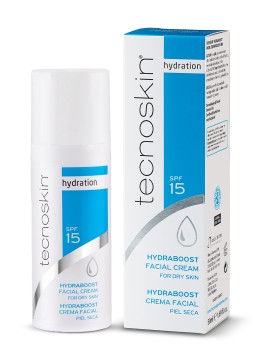 Tecnoskin Hydraboost Facial Cream, Ενυδατική Κρέμα Προσώπου 50ml SPF15 για Ξηρό Δέρμα 50ml