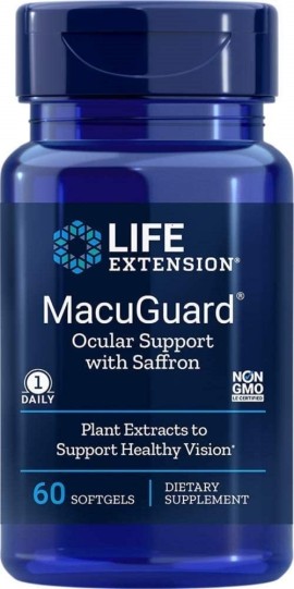 Life Extension Macuguard Ocular Support 60 Softgels