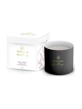 Fleriana Αρωματικό Κερί Σόγιας σε Βάζο Fleriana Calm & Peace 235gr