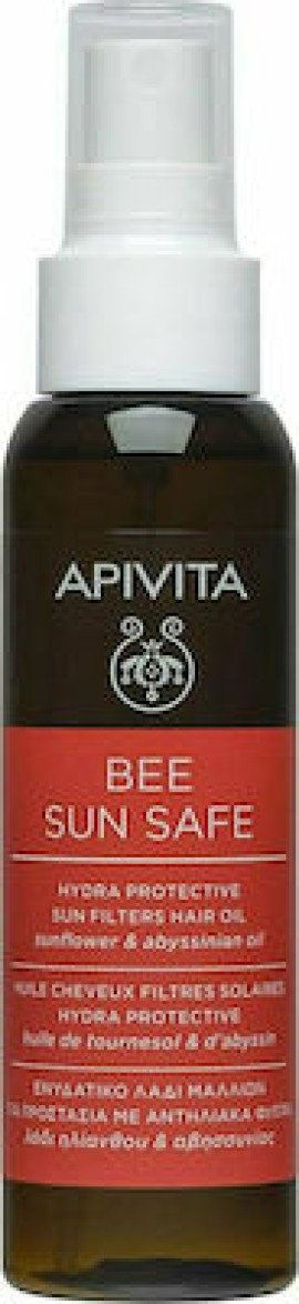 Apivita bee sun safe Ενυδατικό Λάδι Μαλλιών για Προστασία με Αντηλιακά Φίλτρα 100ml