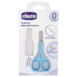 Chicco Ψαλιδάκι ασφαλείας με θήκη μπλε 05912-20