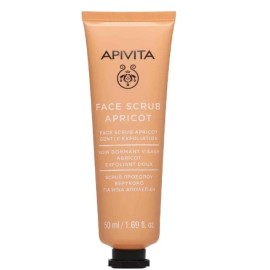 Apivita Face Scrub Ήπιας Απολέπισης με Βερίκοκο 50ml