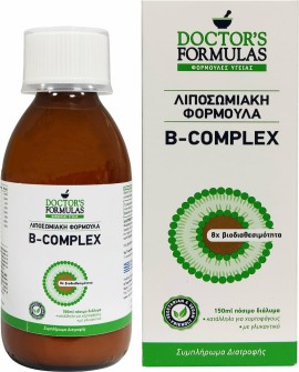 Doctors Formulas B-Complex Λιποσωμιακή Φόρμουλα 150ml