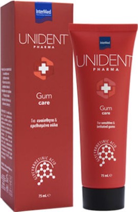 Intermed Unident Pharma Gum Care Οδοντόπαστα Για Ευαίσθητα & Ερεθισμένα Ούλα 75ml