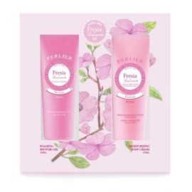 Perlier Fresia Set Shower Gel 250ml & Moisturizing Body Cream 250ml