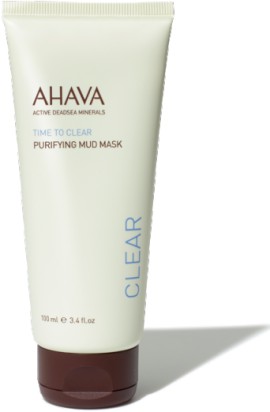 Ahava Time To Clear Purifying Mud Mask Μάσκα Ομορφιάς Βαθύ Καθαρισμού 100ml