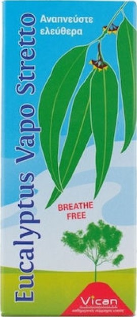 Vican Αρωματικά Χώρου Eucalyptus Vapo Stretto 100ml