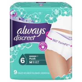 Always Discreet Pants Medium Plus 9τμχ