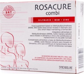 Synchroline Rosacure Combi Συμπλήρωμα Διατροφής Για Την Φυσιολογική Κατάσταση Του Δέρματος 30 Δισκία