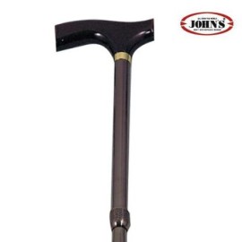 John’s Καφέ Μπαστούνι Στήριξης Ρυθμιζόμενο με Λαβή Ταφ 80-92cm 26101