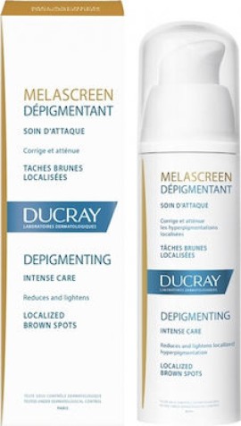 Ducray Melascreen 24ωρο Γαλάκτωμα Προσώπου για Ατέλειες, Πανάδες & Λεύκανση 30ml