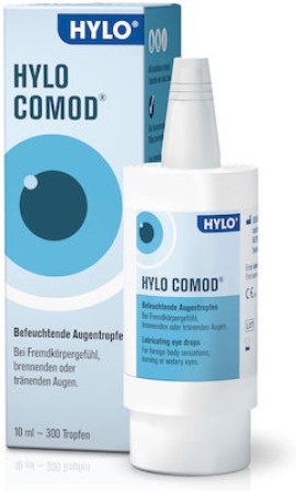 Hylo Comod Οφθαλμικές Σταγόνες με Υαλουρονικό Οξύ για Ξηροφθαλμία 10ml