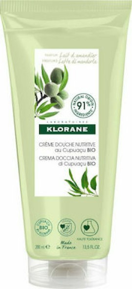 Klorane Creme Douche Lait DAmandier Αφρόλουτρο σε Gel 200ml