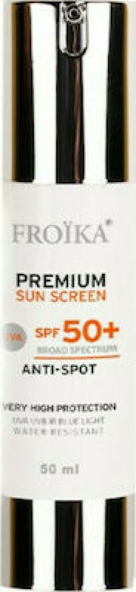 Froika Premium Sunscreen Anti-Spot SPF50+ Αντηλιακή Κρέμα Προσώπου Κατά των Κηλίδων με Λευκαντική Δράση 50ml