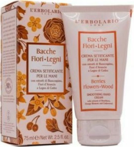 LErbolario Bacche Fiori Legni Eνυδατική Κρέμα Χεριών 75ml